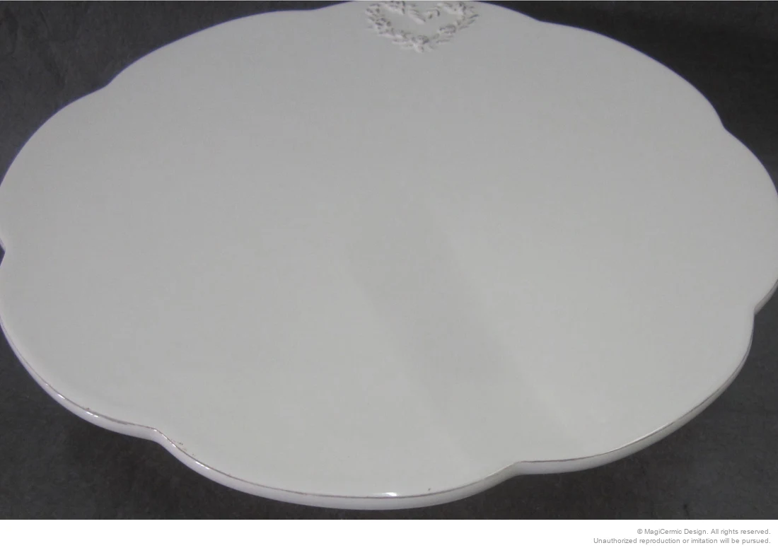 Original rose heart relief product photograph from supplied PDF