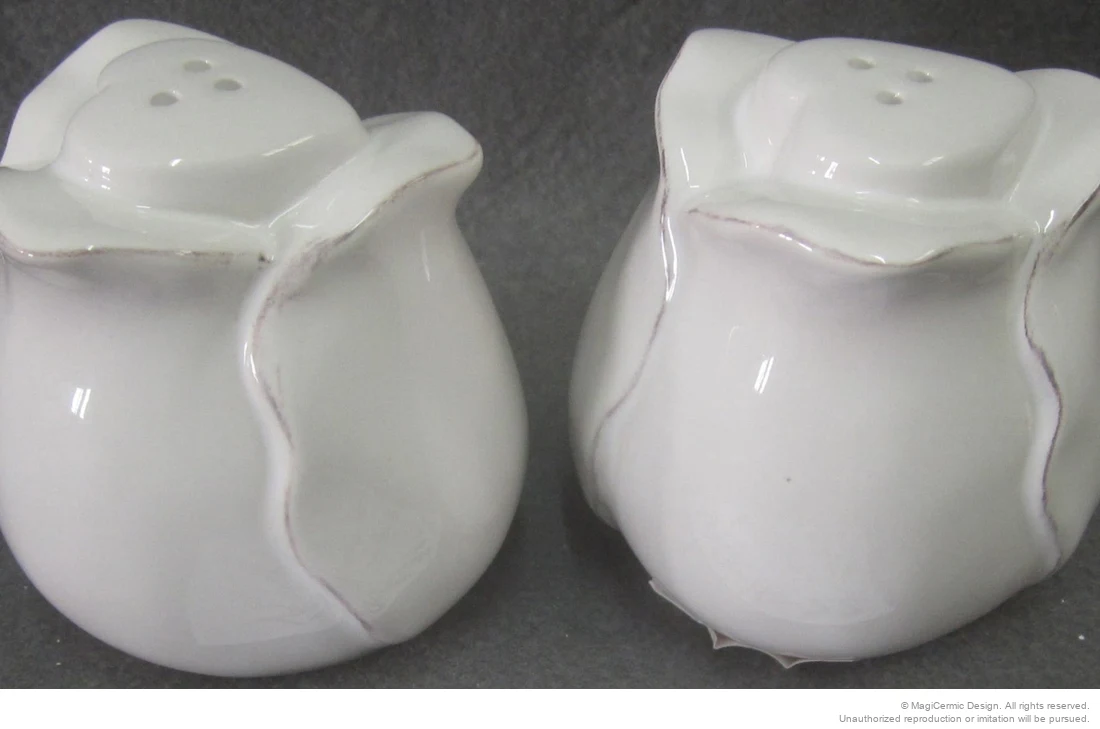 Original rose heart relief product photograph from supplied PDF