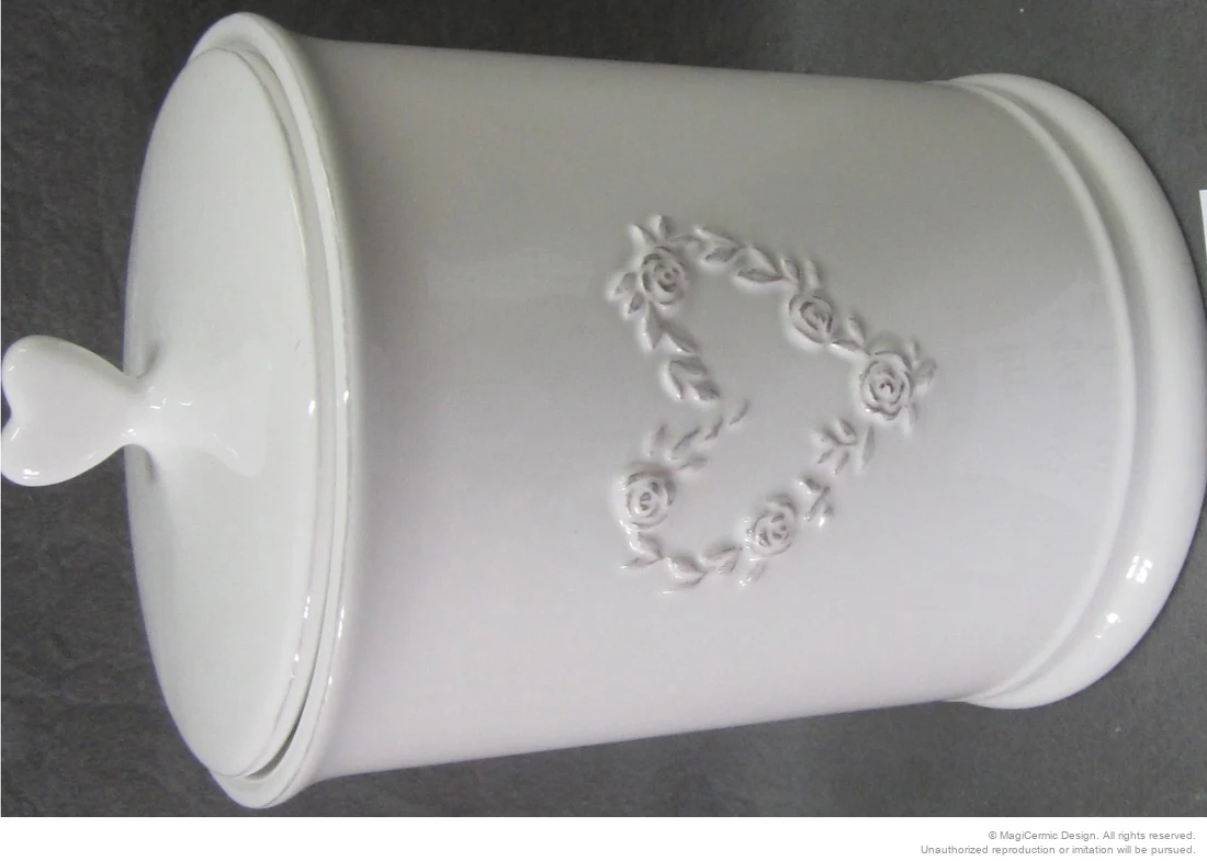 Original rose heart relief product photograph from supplied PDF