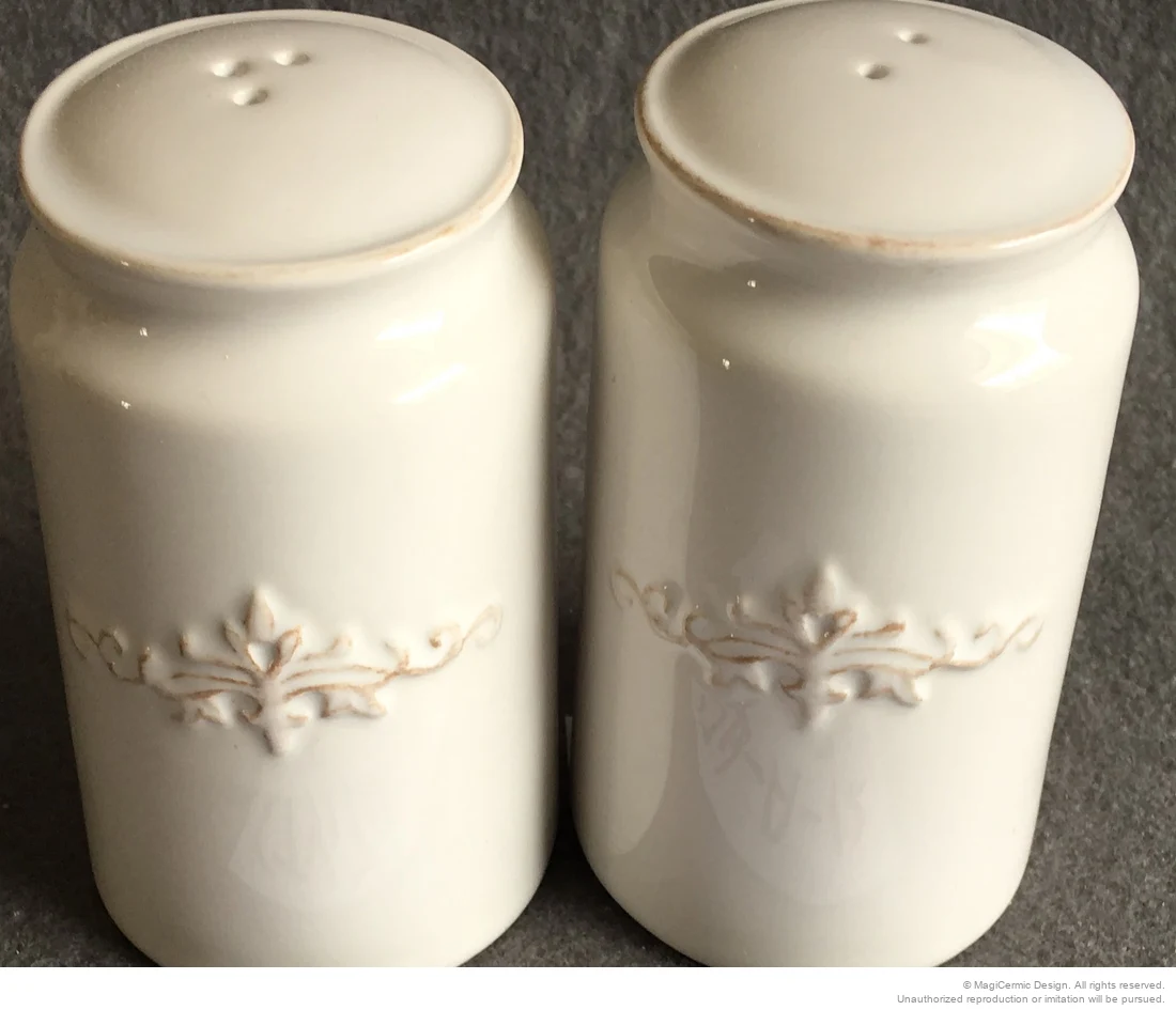 Original classical fleur scroll relief product photograph from supplied PDF