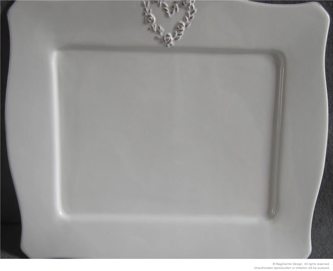 Original rose heart relief product photograph from supplied PDF