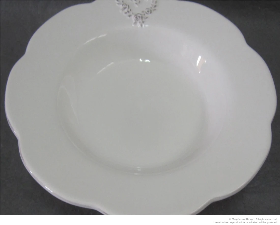 Original rose heart relief product photograph from supplied PDF