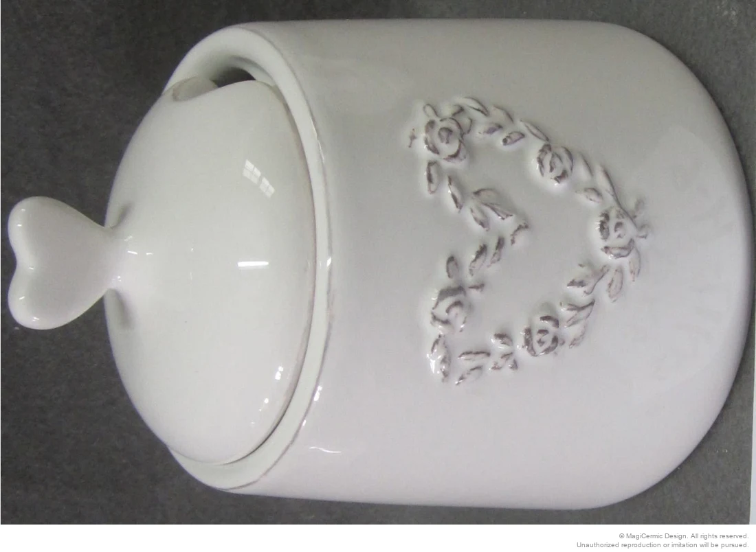 Original rose heart relief product photograph from supplied PDF