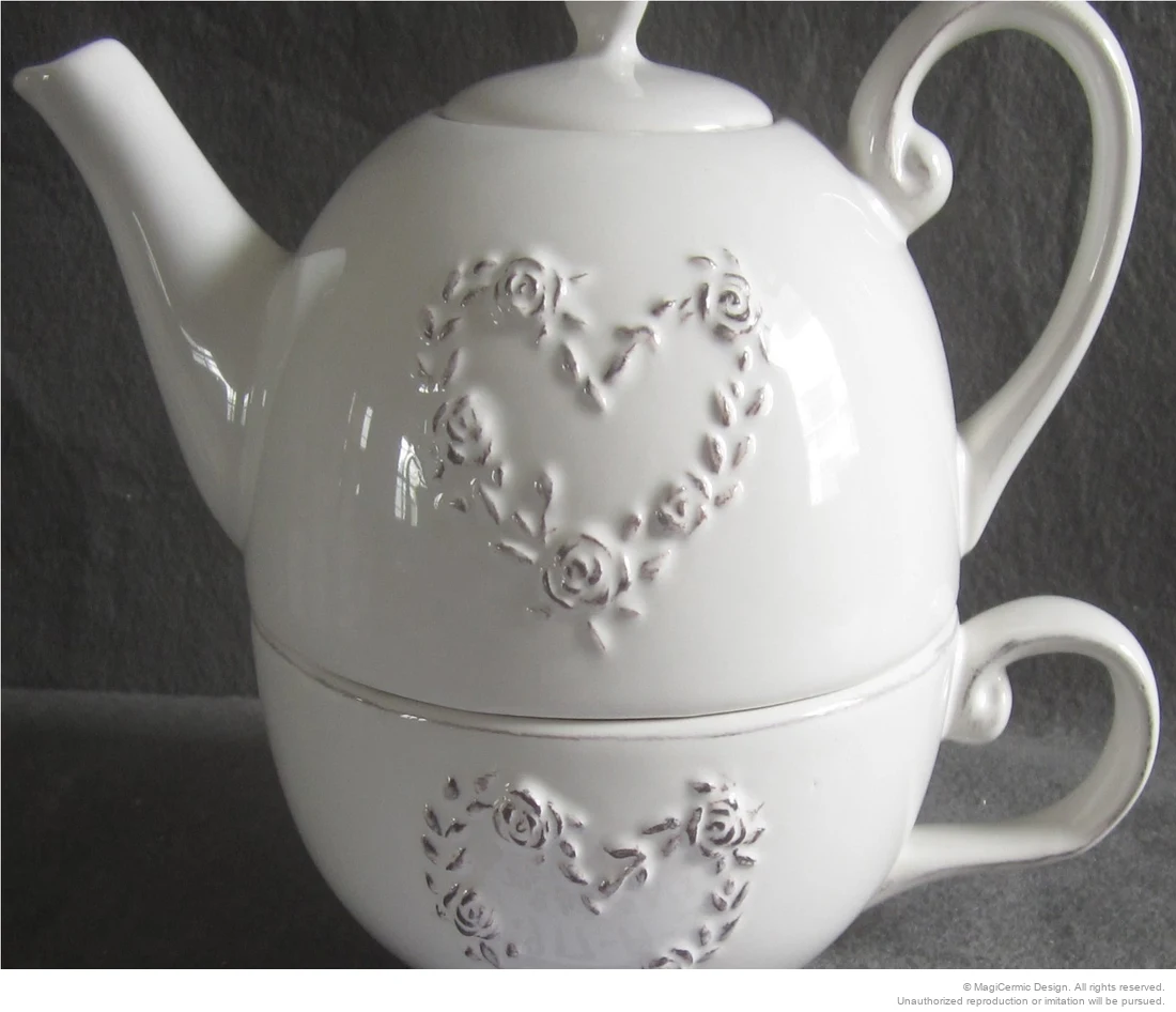 Original rose heart relief product photograph from supplied PDF