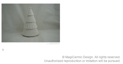 Complete original product reference board for A Winter Tree in Lace, page 1