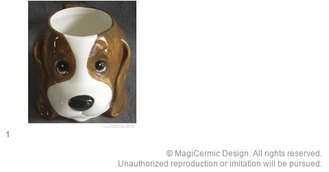 Complete original product reference board for Dog Portrait, page 1