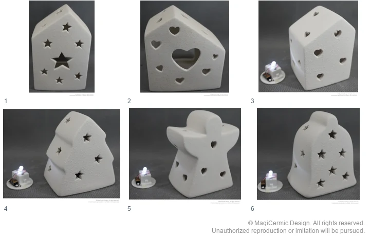 Complete original product reference board for Pierced Winter, page 1