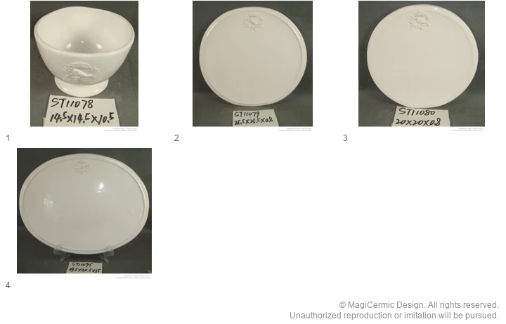Complete original product reference board for Bird wreath service, page 1