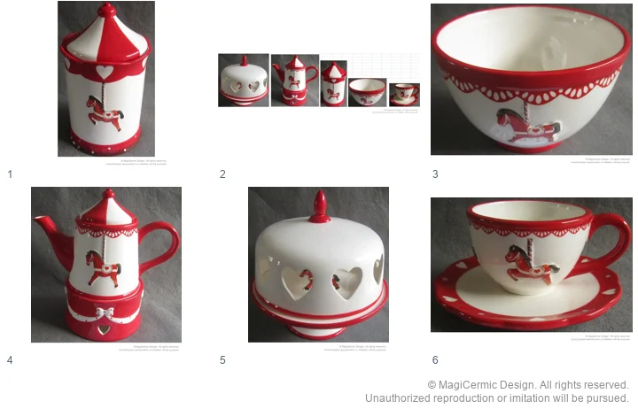 Complete original product reference board for this selection, page 1