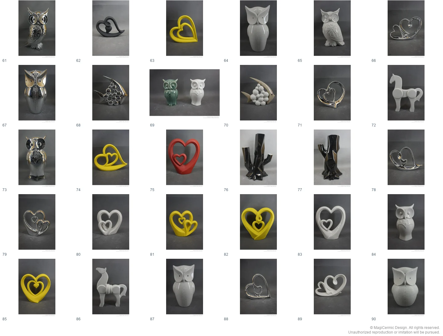 Complete original product reference board for this selection, page 2