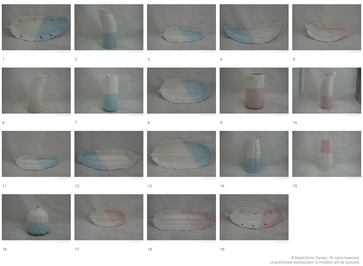 Complete original product reference board for this selection, page 1