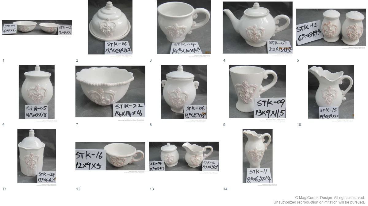 Complete original product reference board for this selection, page 1