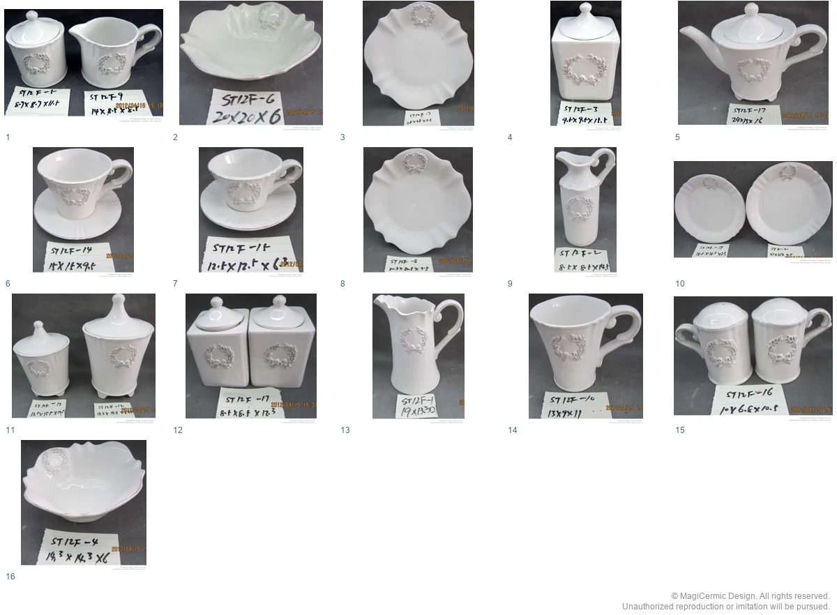 Complete original product reference board for this selection, page 1