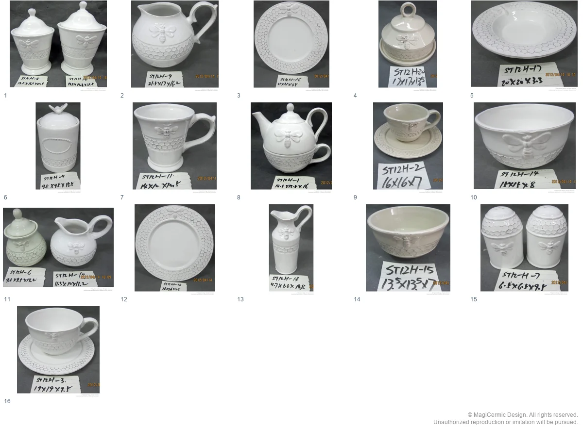 Complete original product reference board for this selection, page 1