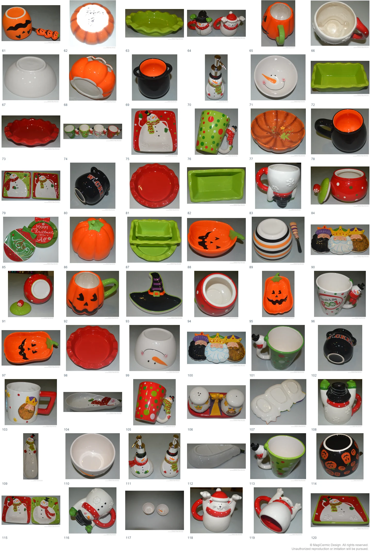 Complete original product reference board for this selection, page 2