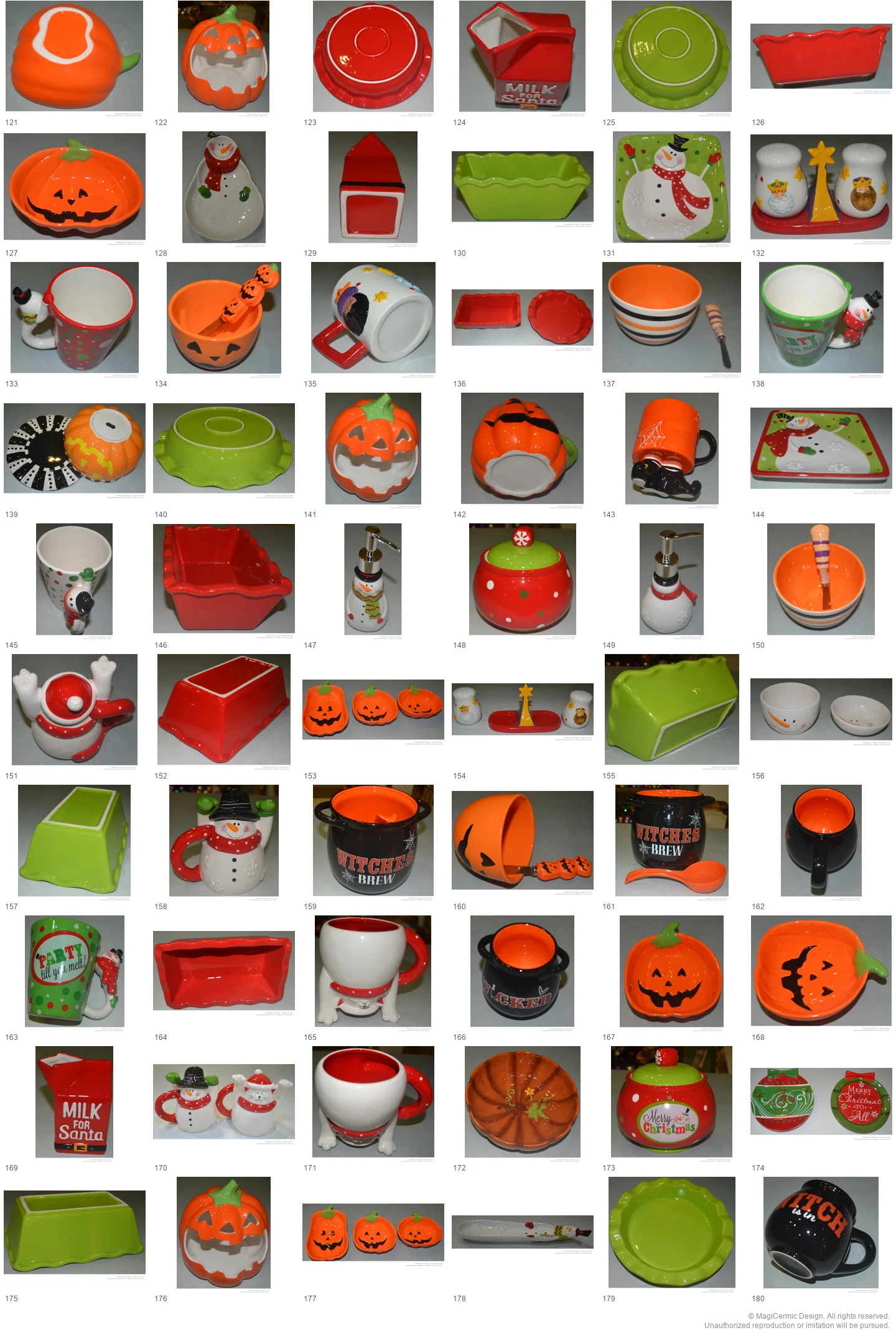 Complete original product reference board for this selection, page 3