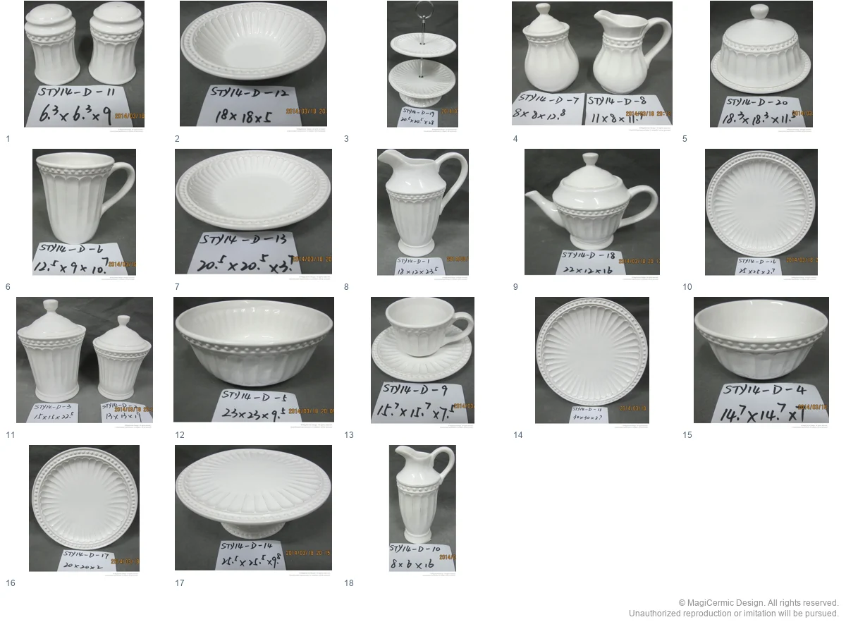 Complete original product reference board for this selection, page 1