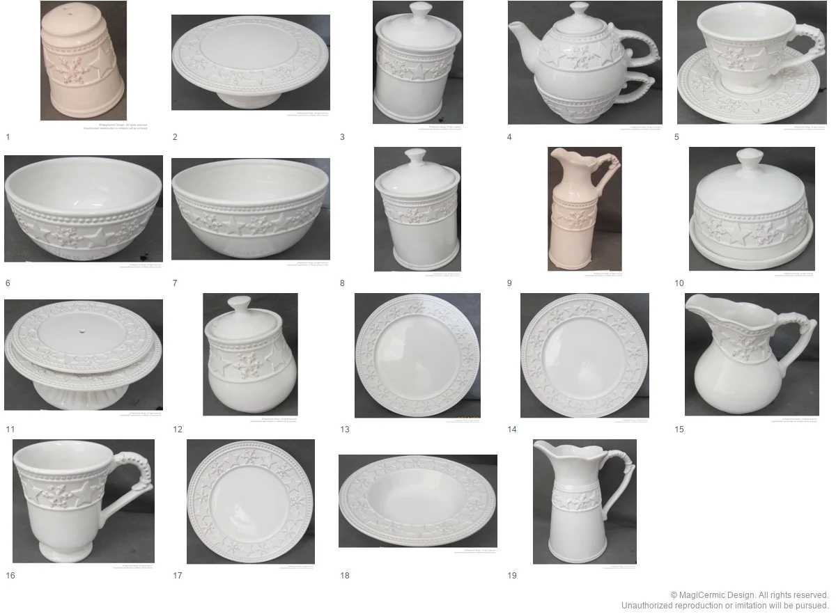 Complete original product reference board for this selection, page 1