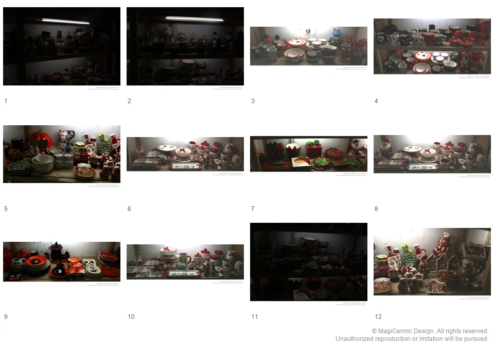 Complete original product reference board for this selection, page 1