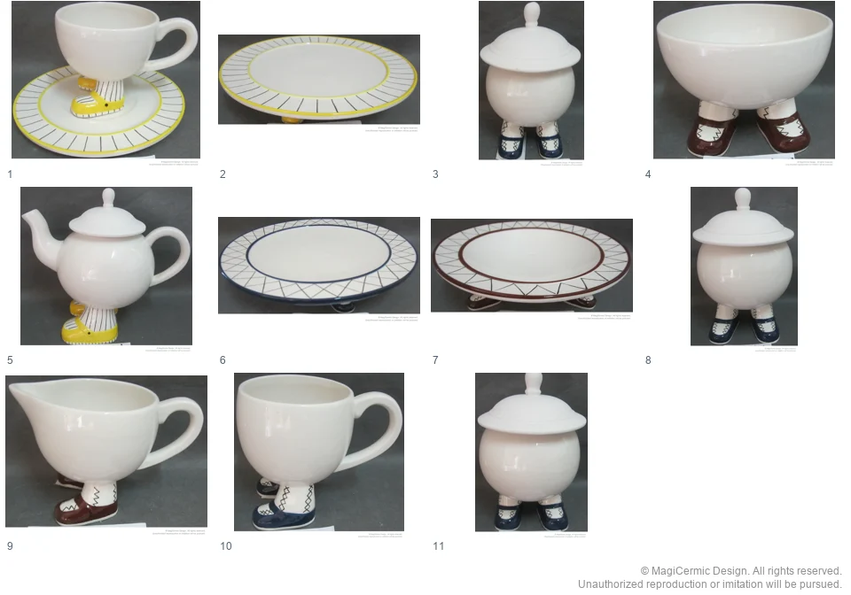 Complete original product reference board for this selection, page 1