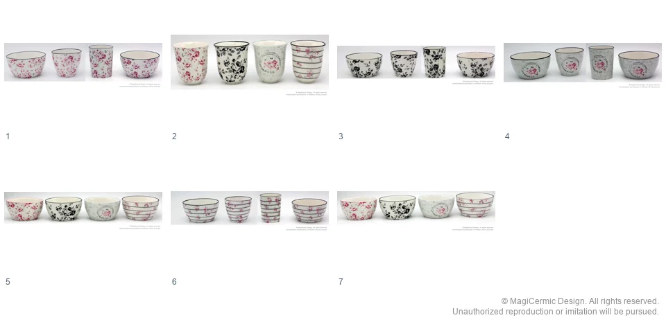 Complete original product reference board for this selection, page 1