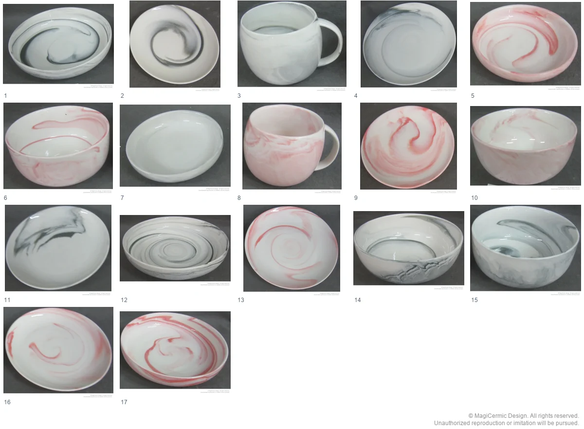 Complete original product reference board for this selection, page 1