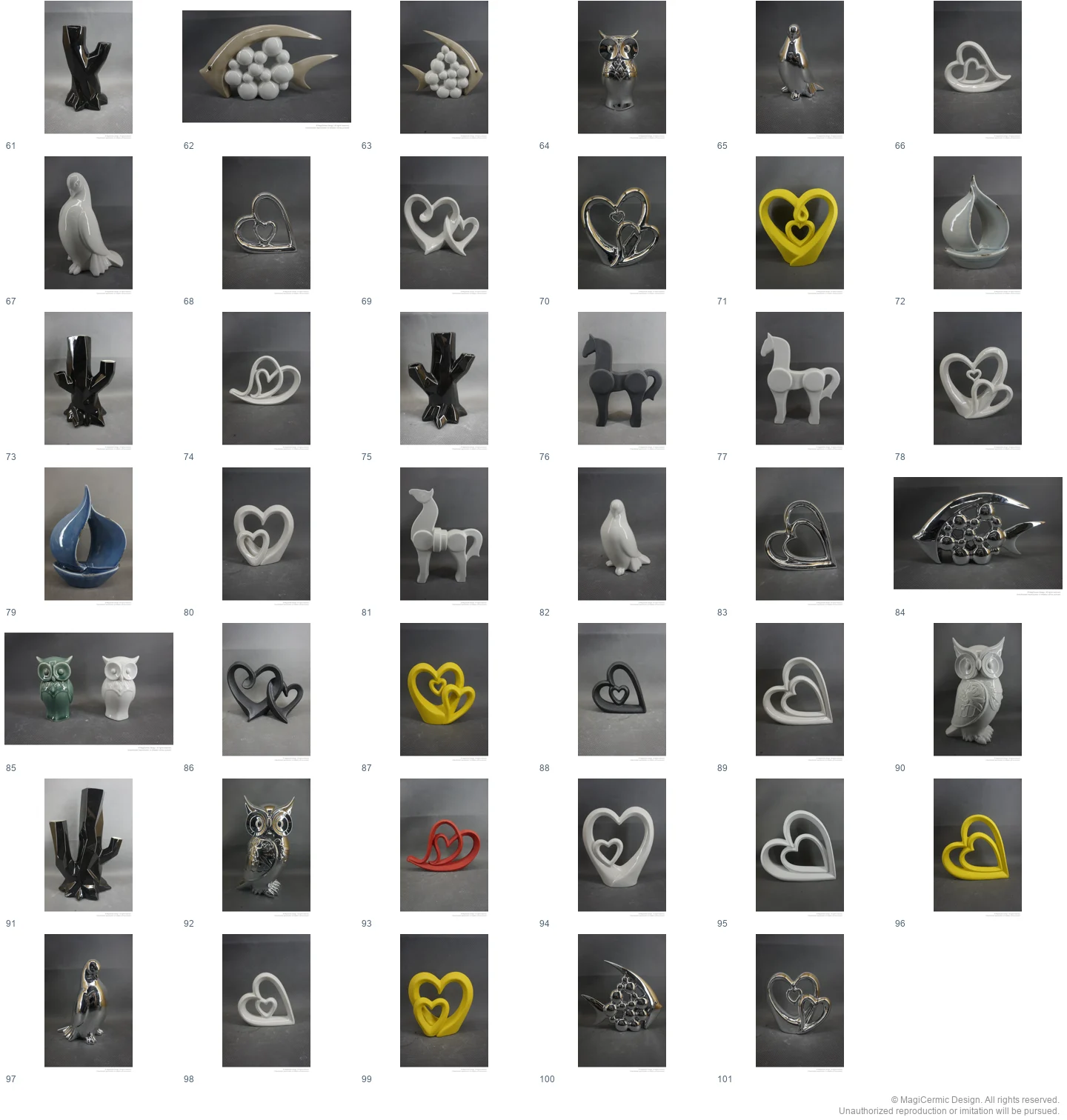 Complete original product reference board for this selection, page 2