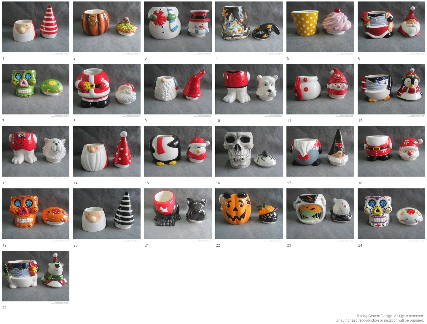 Complete original product reference board for this selection, page 1