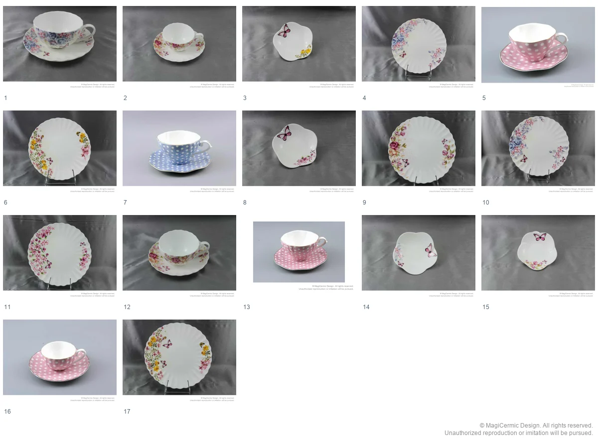 Complete original product reference board for this selection, page 1