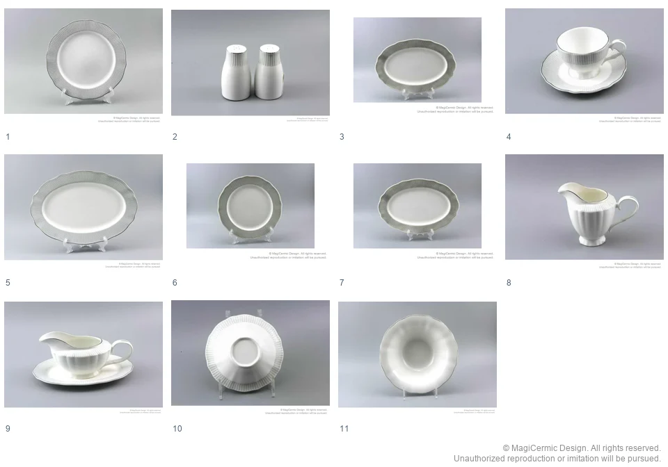 Complete original product reference board for this selection, page 1