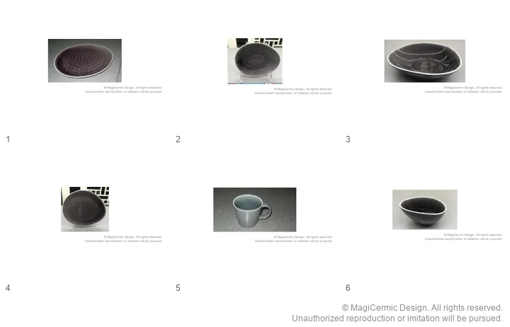 Complete original product reference board for this selection, page 1