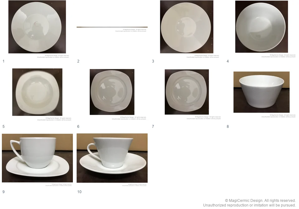 Complete original product reference board for this selection, page 1