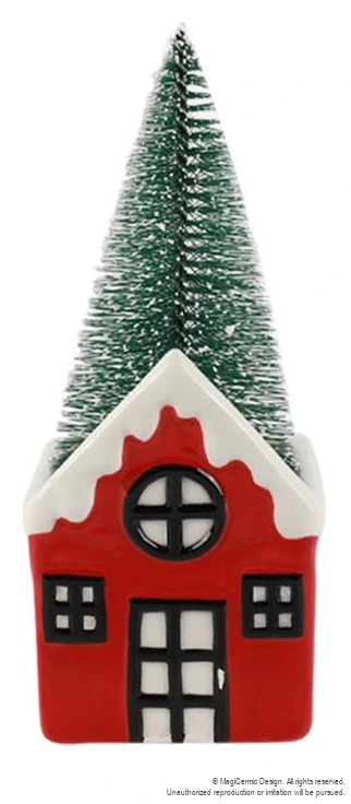A Christmas Village in Green, source catalogue photograph of MCS1Q21A543D