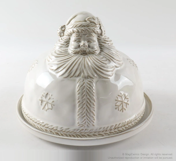 Santa, Sculpted in Winter White collection, cropped original photograph of MCS25Q25L501