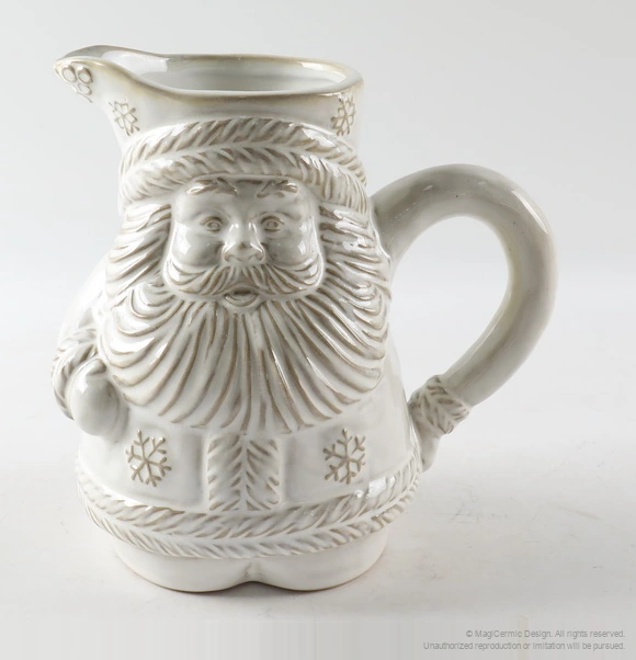 Santa, Sculpted in Winter White collection, cropped original photograph of MCS25Q25L504