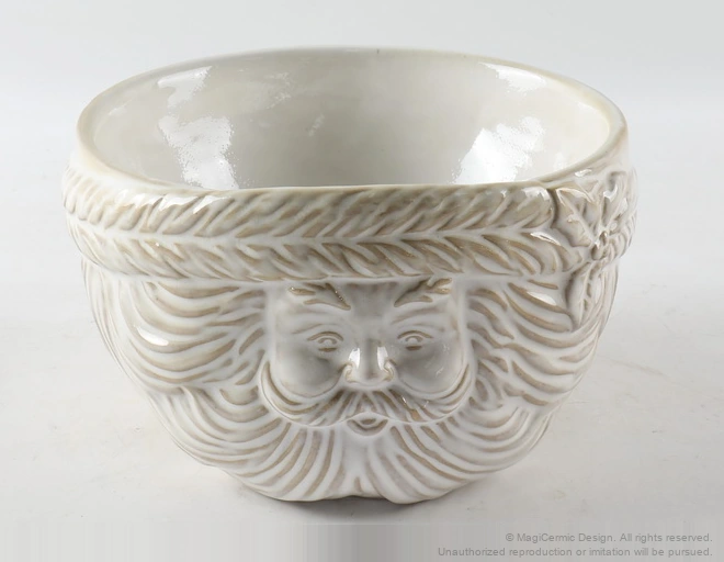 Santa, Sculpted in Winter White collection, cropped original photograph of MCS25Q25L508